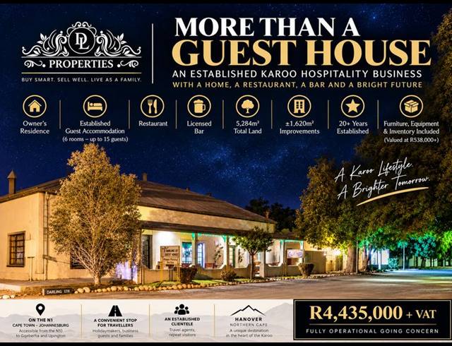 BUSINESS FOR SALE IN HANOVER